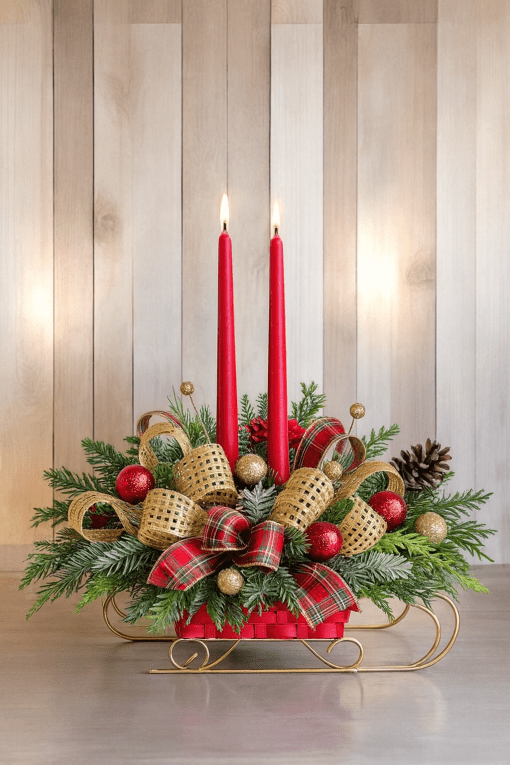 Jingle Bell Christmas Centerpiece
