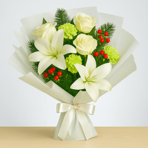 White Christmas Arrangements