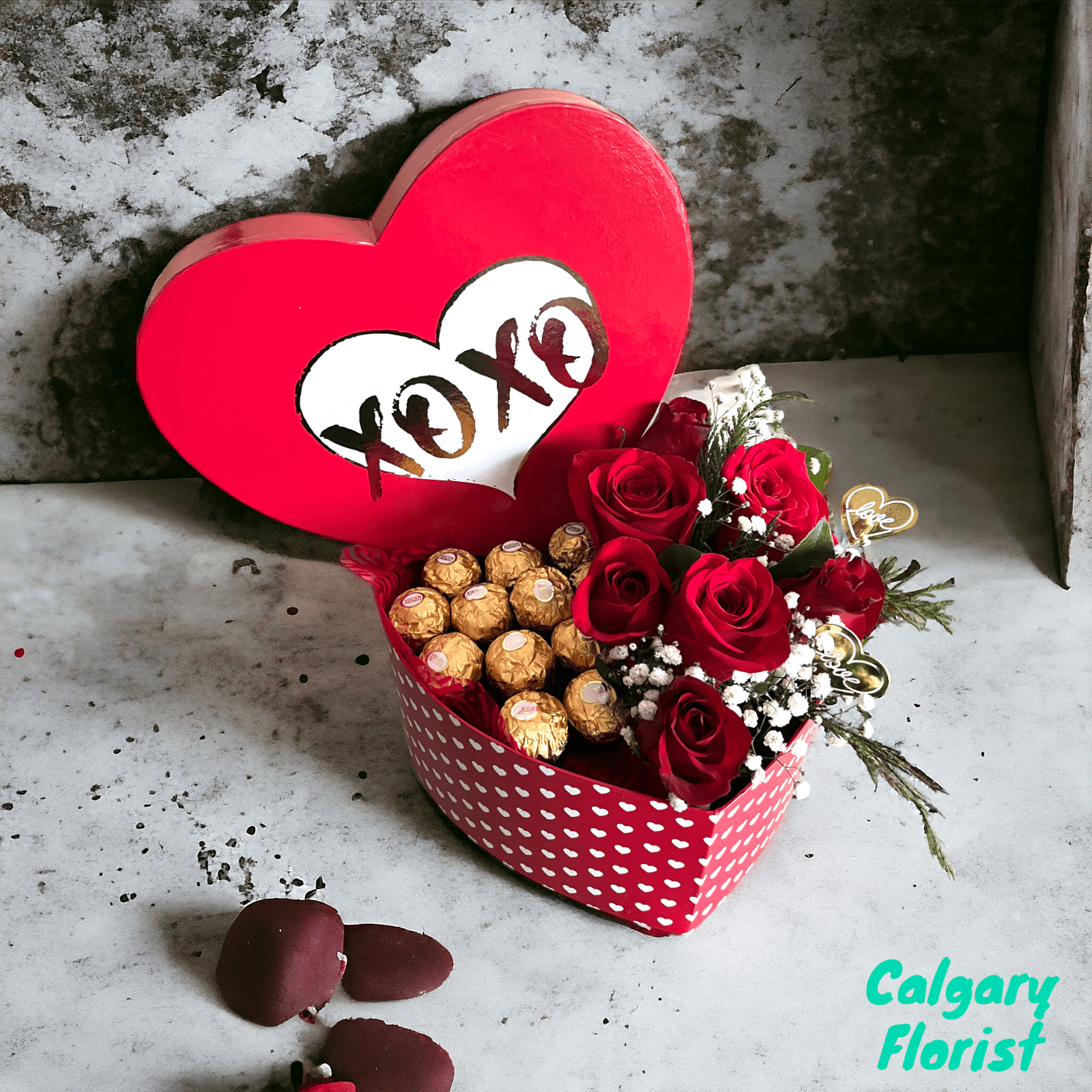 Valentine's Chocolate Bouquet